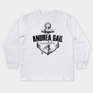 Andrea Gail Kids Long Sleeve T-Shirt